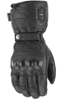 Highway 21 Mens Black Radiant Heated Motorcycle Gloves • $186.96