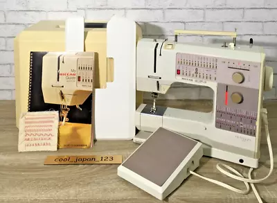 BERNINA RICCAR Holidaynu1240 Sewing Machine Made In Switzerland Tested White • $399.99