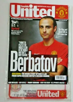 Inside United The Official Manchester United Magazine Issue 196 2008  • £1.49