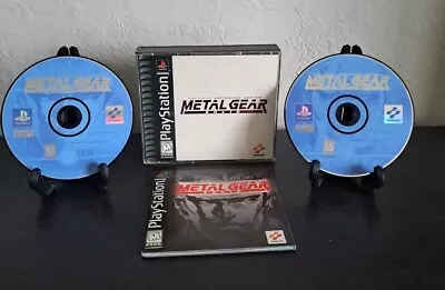 Ps1 Metal Gear Solid Tactical Espionage Ntsc  Cib Vgc But With The Wrong Inserts • £30