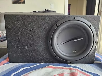 Phoenix Gold SX110D2 10 Inch Subwoofer With Ported Q-bomb Box • $100