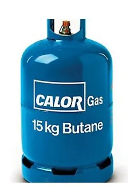 Calor Gas 15kg Full With Blue Butane Bottle For Gas Heaters • £79.75