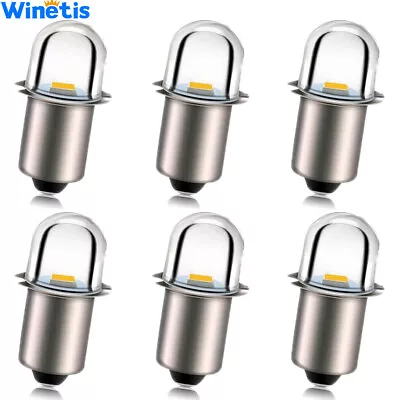 6X 18V P13.5S White LED Flashlight Bulbs For For RYOBI ONE+ XPR18 P700 P703 P704 • $9.98