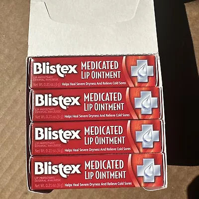 12 Pack Blistex Medicated Lip Ointment Lip Protectant NEW .21 Oz • $15