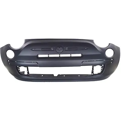 Bumper Cover For 2012-2017 Fiat 500 With Chrome Insert Fog Light Holes Front • $264.10