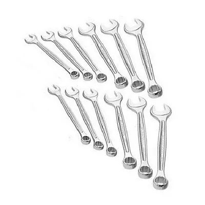 Facom 440.JU12 12 Piece Imperial Combination Spanner Wrench Set 1/4 - 15/16  AF • £100.89