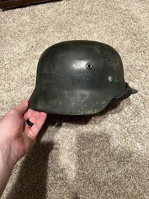 WWII German M42 Helmet • $575