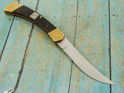 Big Vintage G96 Brand Model 970 Lockback Folding Hunter Pocket Knife Knives • $48