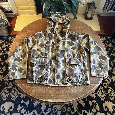 Vintage Cabelas Goretex Duck Camo Hunting Jacket Size Xxl • $60