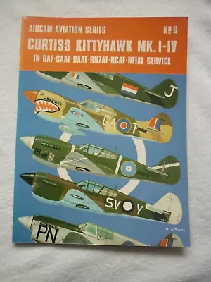£2.50 • Buy Aircam Aviation Series No.6 : Curtiss Kittyhawk Mk.I-IV In Foreign Service