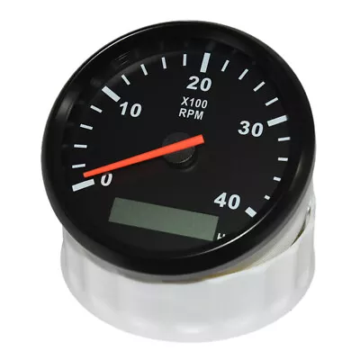 Car Boat Truck 85MM 0-4000RPM Diesel Engine Tachometer Gauge Hourmeter New • $42.26