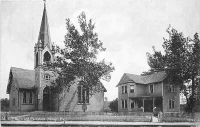 Moosic Pennsylvania ME Church Parsonage #12743 C-1910 Postcard 21-9864 • $12.99