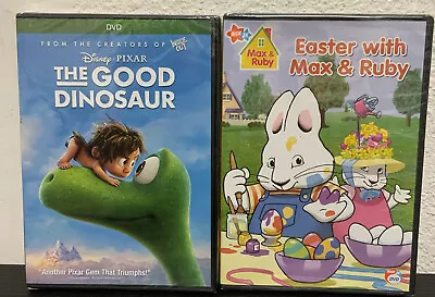 💥 The Good Dinosaur & Easter With Max & Ruby DVD 🆕👌‼️Lot Of 2 • $14.99