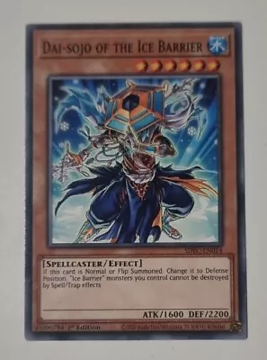 Dai-sojo Of The Ice Barrier - SDFC-EN014 - Common - 1st Edition - Yugioh TCG  • $2.40