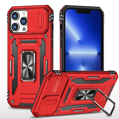 $9.99 • Buy For IPhone 14 13 12 11 Pro Max XS SE/8/7 Plus Case Armor Shockproof Holder Cover
