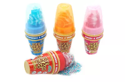 Ice Cream Dips Sweets Pick And Mix Candy Retro Party Treats • £26.30