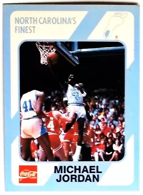 Michael Jordan 1989 Coca Cola Collegiate Collection UNC #16 • $1.95