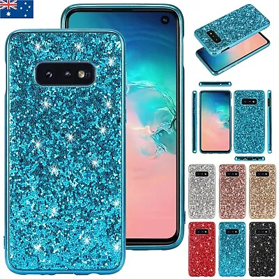 $10.68 • Buy TPU Case Bling Glitter Cover For Samsung S22 Ultra S21 FE S20 S10 S9 S8 Note 20