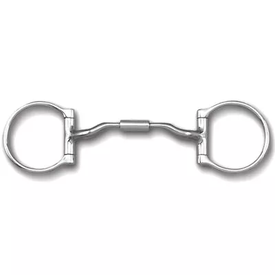 Myler Western Dee Sweet Iron Low Port Comfort Snaffle Bit Mb 04 89-18045 • $143.95