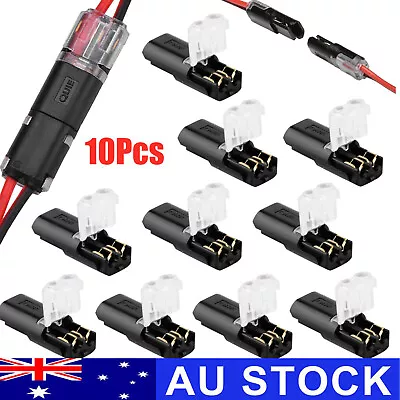 10 PCS 12V 2 Pin Cable Wire Connector Plug Waterproof Sealed For Electrical Car • $12.99