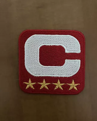 $15.99 • Buy 2022 NFL 49ers, Chiefs, Bills, Bucs, Giants Captain Four Star Patch C Red Patch
