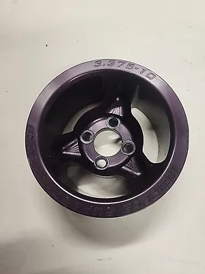 Whipple 3.375-10  4 Bolt 9 Rib Supercharger Pulley • $50