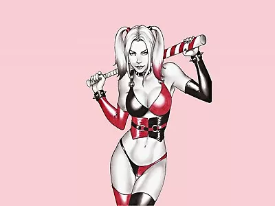 New Harley Quinn Movie Film Print Wall Art Premium Poster Size A5-a1  • $27