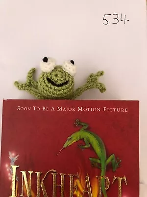 £6.45 • Buy Bookmark - Handmade Crochet Frog