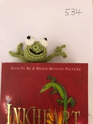 £6.45 • Buy Bookmark - Handmade Crochet Frog