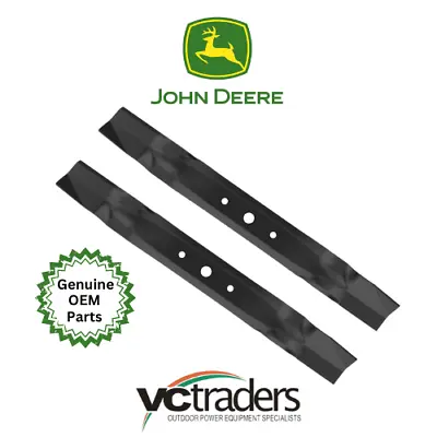 John Deere Genuine OEM 42 High Lift Blade Set - GX20433 - John Deere Dealer. • $88