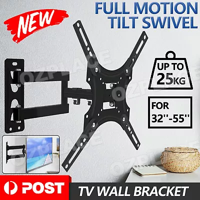 $17.55 • Buy Corner TV Wall Mount Bracket Tilt Swivel 32 37 40 43 48 50 52 55  Plasma LCD LED