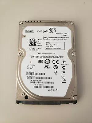 SEAGATE HP 9HV14C 160GB SATA 7200rpm 2.5   Hard Drive HDD ST9160412AS Free Ship! • $19.99