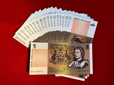 Australian Decimal Paper $1 Note A UnCirculated Condition. In Serial Sequence. • $14.95