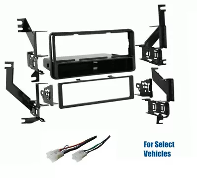 $44.95 • Buy Single Din Car Stereo Radio Dash Kit Combo Wire For Some 2007-2012 Toyota Yaris