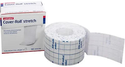 *1-Pack* BSN Leukoplast Cover-Roll Stretch Adhesive Bandag 2  X 10 Yrds 45552-00 • $13.99