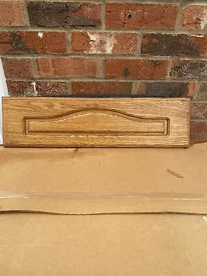 Solid  Oak Kitchen Drawer Front 600 X 158 Old Mfi  Stock Dx746 • £29