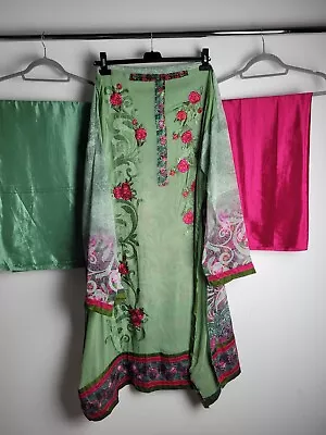 Unstitched Material For Salwar Kameez Fabric Suit Indian Material  • £10