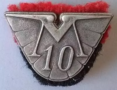 WW2 Polish Sappers 10 Komp Mostowej 2 Corps Original Badge Rare Italy 1945-46 • £4.20
