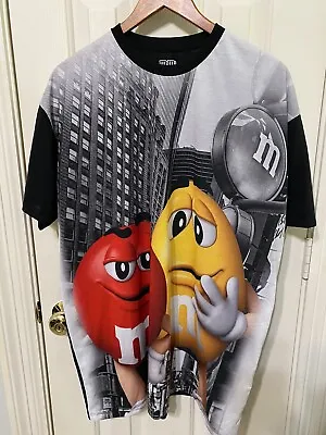 $19.95 • Buy M&M Chocolate Candy T-Shirt NEW YORK All Over Print AOP Unisex 2XL