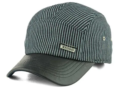 $39.99 • Buy Kangol Indigo Supre Striped 5 Panel Camper Style Cap Hat