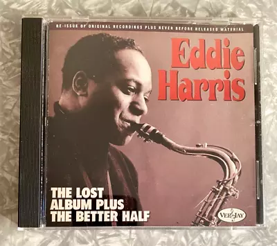 Eddie Harris The Lost Album Plus The Better Half CD 1993 Vee Jay Excellent Disc • $13.40