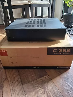 £574.95 • Buy Nad C268 Power Amplifier ( 2x80w Or 1x300w) Bridged / Mono 5* Reviews !!!!