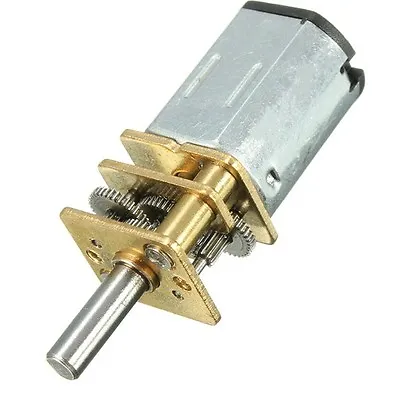 N20 DC6V 1000RPM Miniature Hobby Gear Motor High Torque Electric Gear Box Motor • £7.97