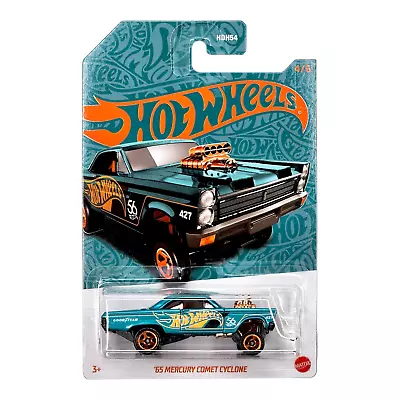 HOT WHEELS '65 Mercury Comet Cyclone Teal HW Green And Gold HVW98 20243 • $2.99