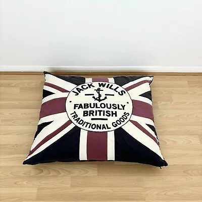 Jack Wills Union Jack Large Floor Cushion • £50