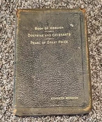 Triple Combination 1949 1948 1949 Book Of Mormon D & C Pearl Of Great Price • $24.95