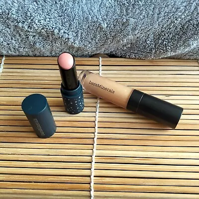 £9.29 • Buy Bareminerals  Moxie  Gloss Smarty Pants /crush  Lipstick Mini 2 Pc Set
