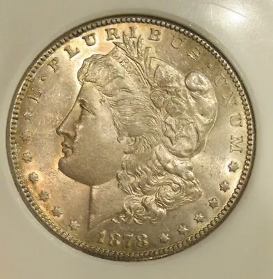 1878 S Morgan Silver Dollar - UNC Clean Cheek  Light Toning  4713 • $79.50