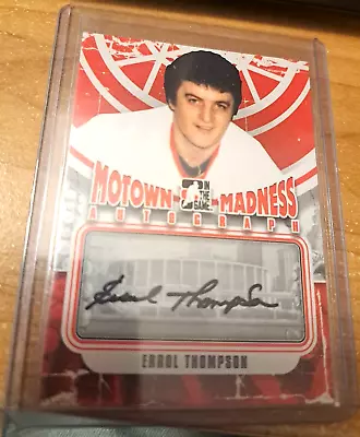 2012/13 Errol Thompson ITG Motown Madness Auto • $10.89