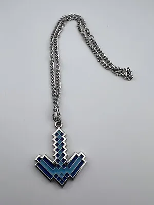 Minecraft Pickaxe Charm Necklace • $27.95